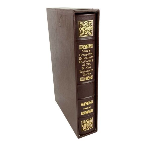 Vine's Complete Expository Dictionary Of Old & New Testament Words Leather Bound - Picture 1 of 10